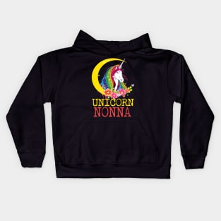 Unicorn Nonna Kids Hoodie